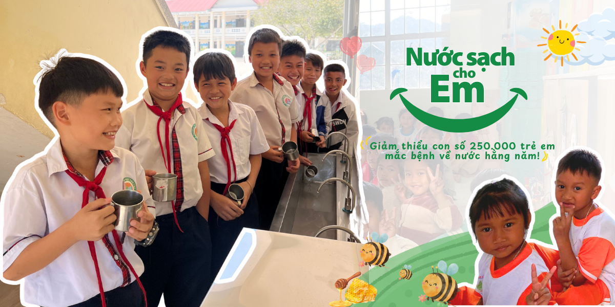 Chương trình Nước Sạch Cho Em 2025