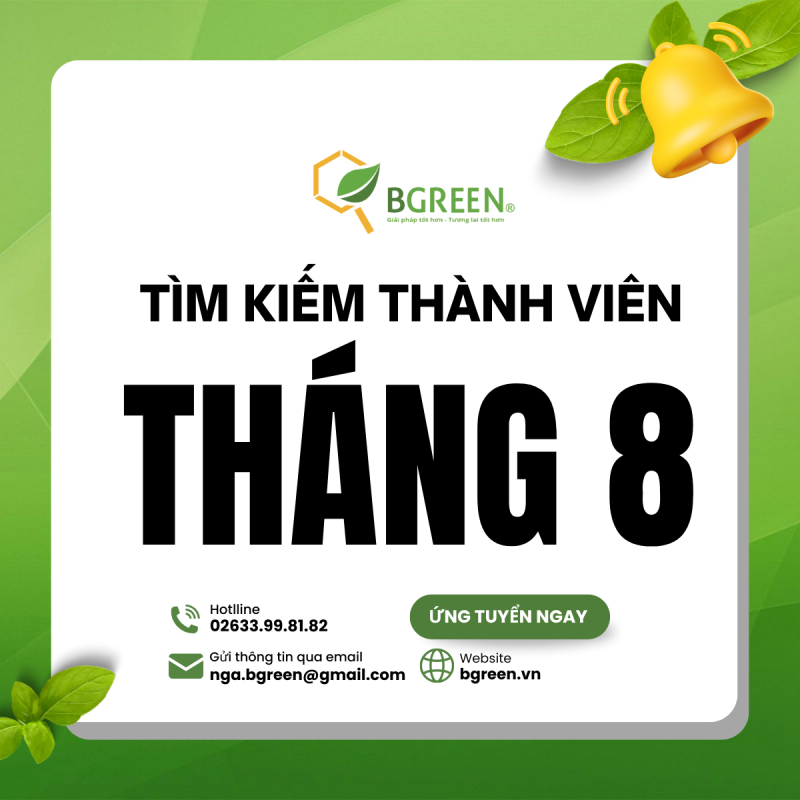 tuyển dụng Bgreen