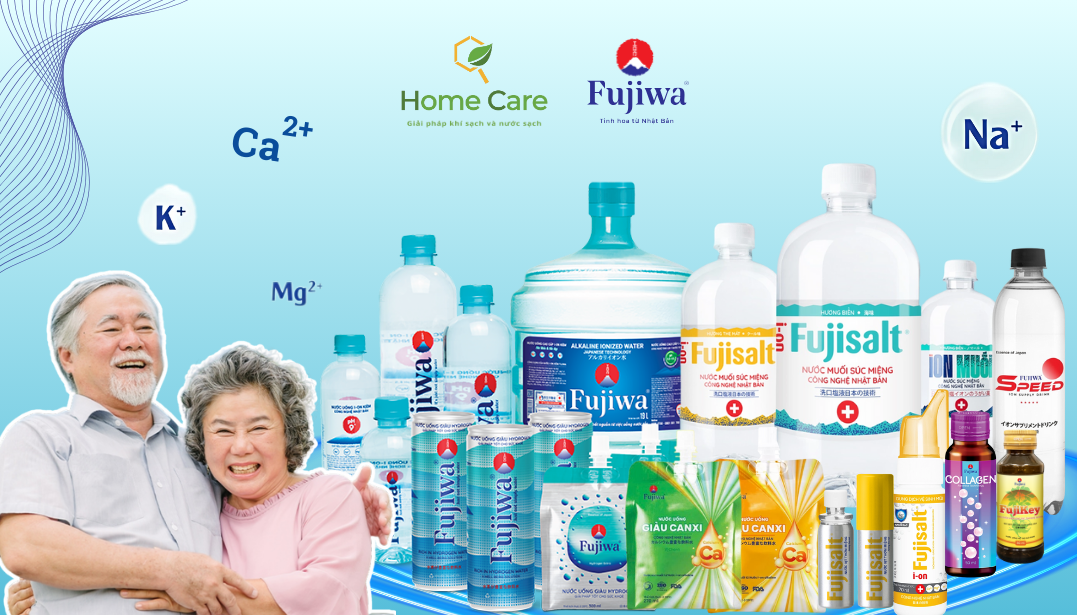 nước uống ion kiềm cao cấp Fujiwa
