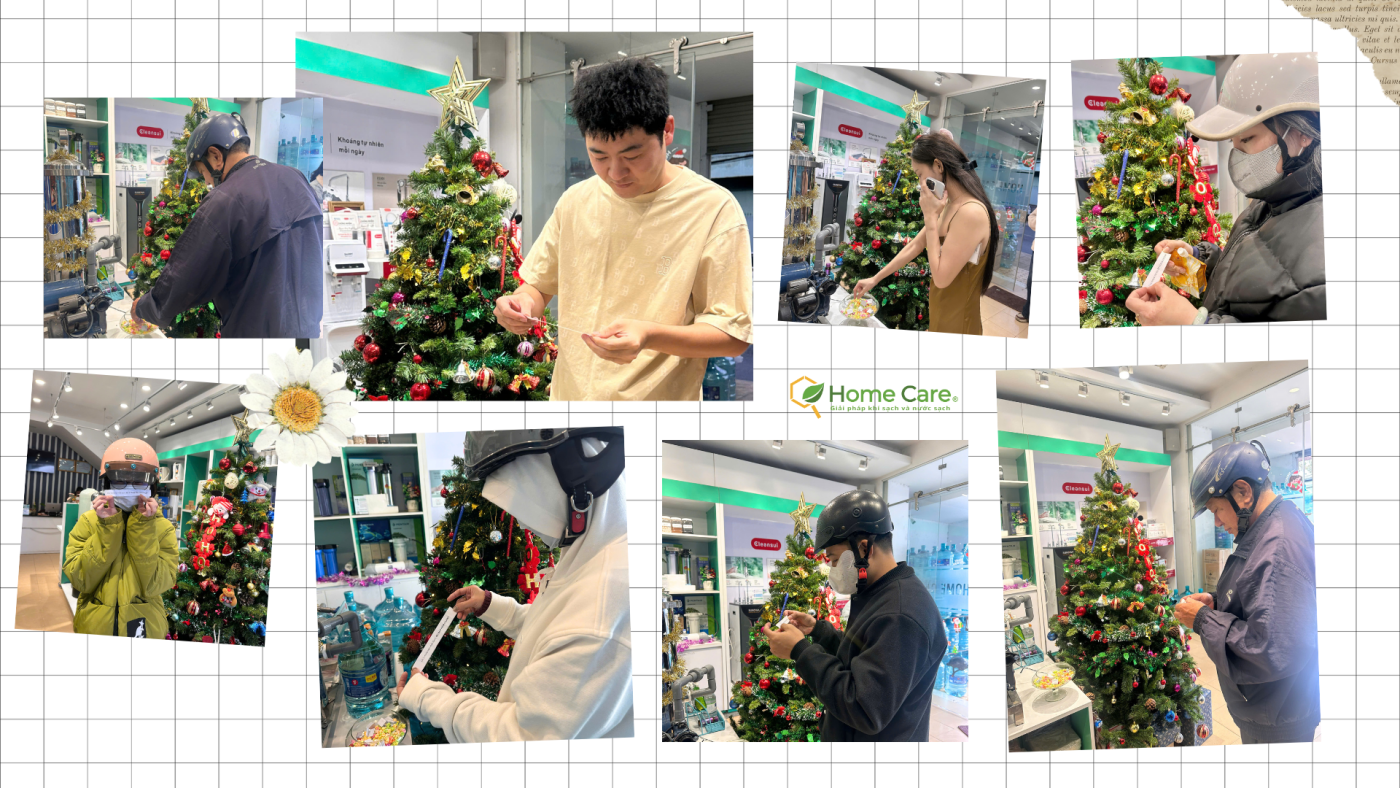 Không khí mua sắm nhộn nhịp mùa lễ hội tại Home Care Đà Lạt.