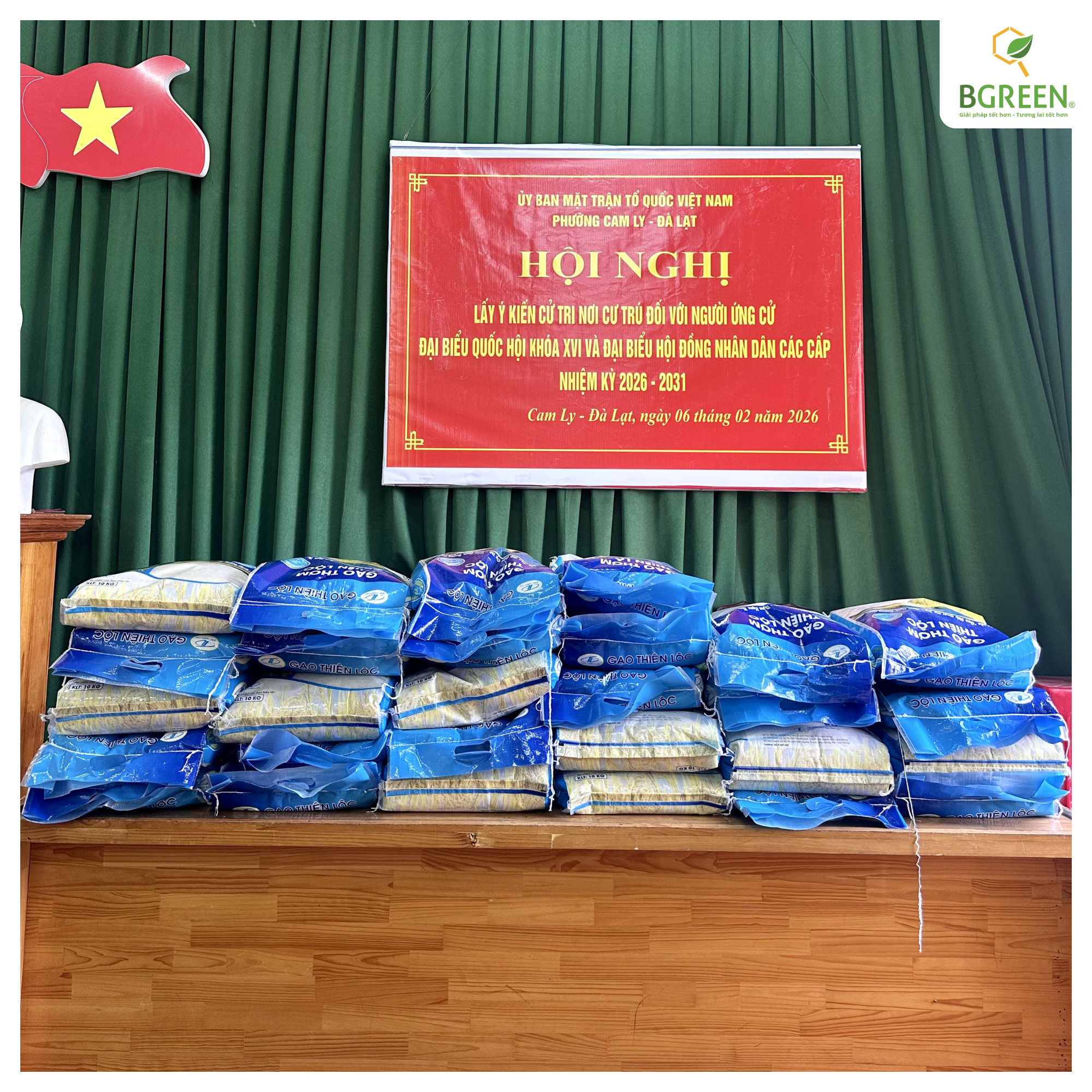 Bgreen Trao Yêu Thương Cuối Năm Tại Phường Cam Ly – Đà Lạt