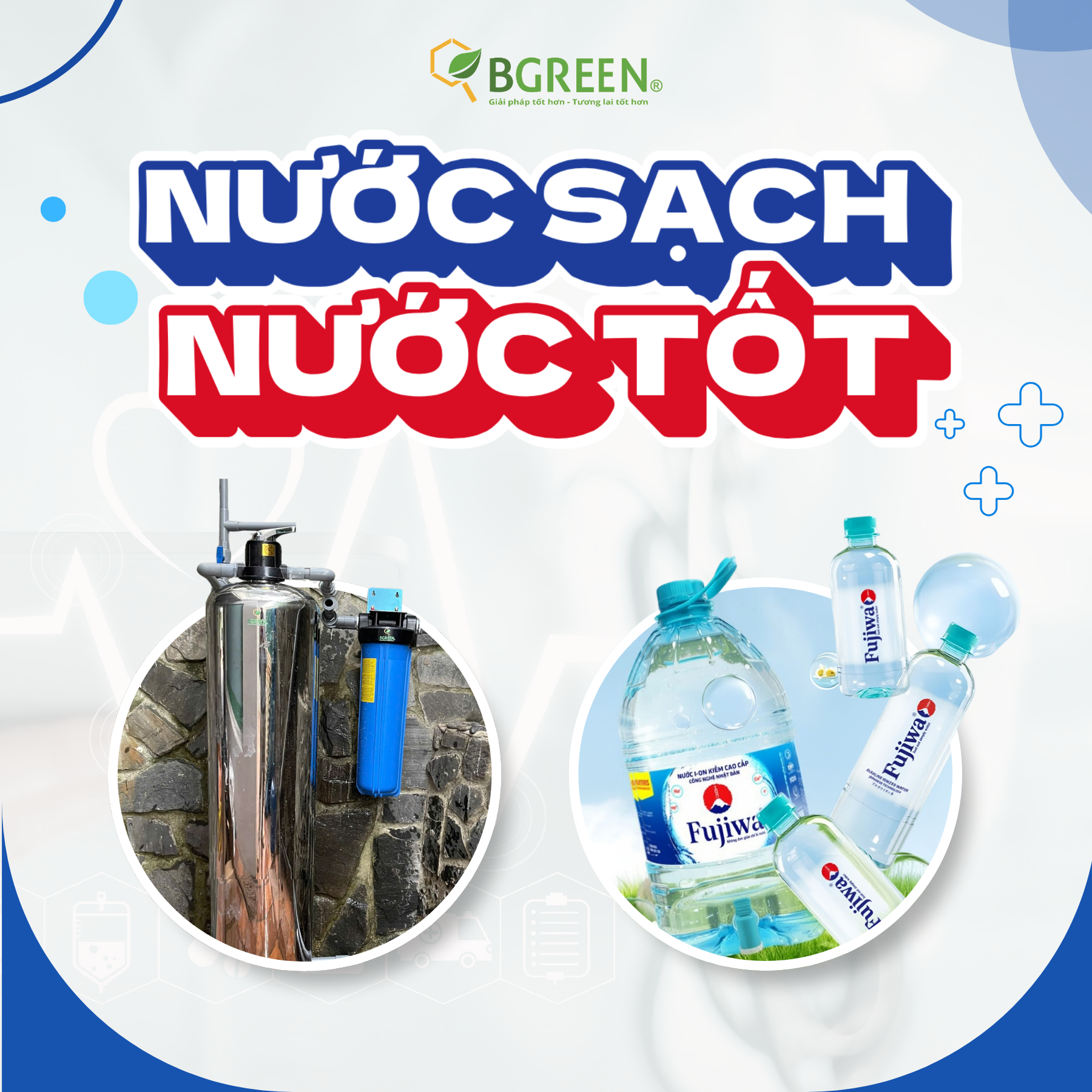 Sức Khỏe Và Bí Mật 70% Cơ Thể: Nước Sạch Cần Đi Đôi Với Nước Tốt